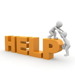 get help and a lift