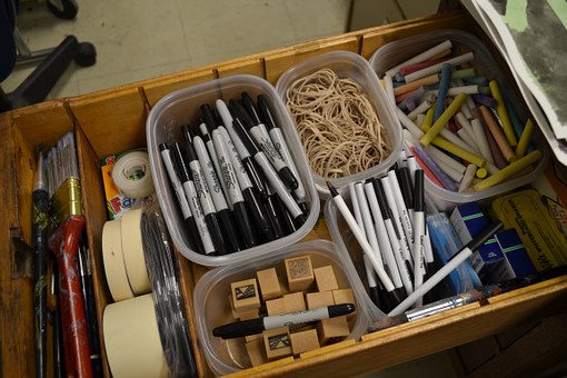 organized drawers